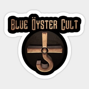 Naturally Blue Öyster Cult band newly weds Sticker